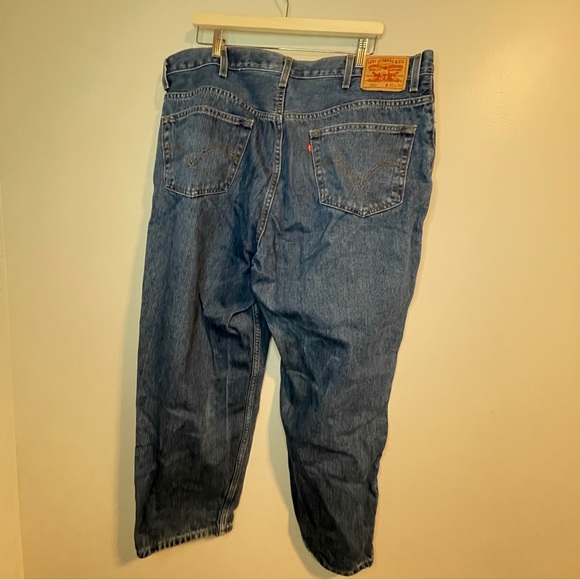 Levis 560 Comfort Fit medium wash Blue Jeans Sz 42x30 - Picture 6 of 7